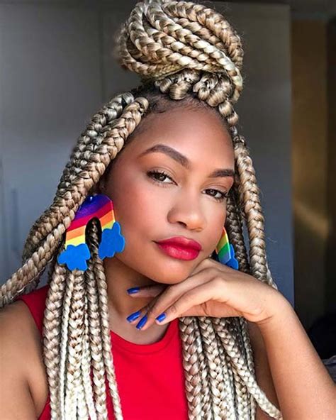 70 Box Braids Hairstyles That Turn Heads